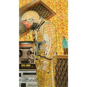 "Flower Power" Digital College Art by Jason Brueck Signed & Numbered 18/250